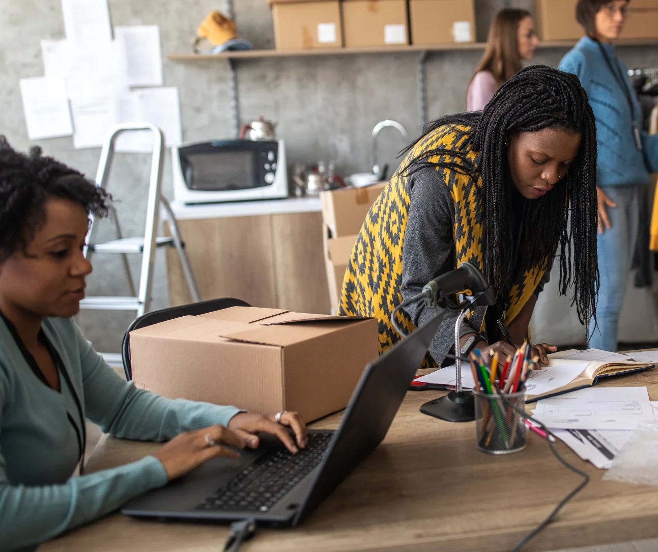 E-commerce brand protection team monitoring listings for unauthorized sellers.